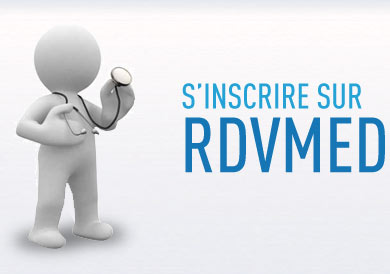 Inscrivez-vous sur RDVMED